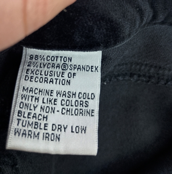 Talbots Black Velvet Classic Pants (#1,420) - Picture 3 of 8